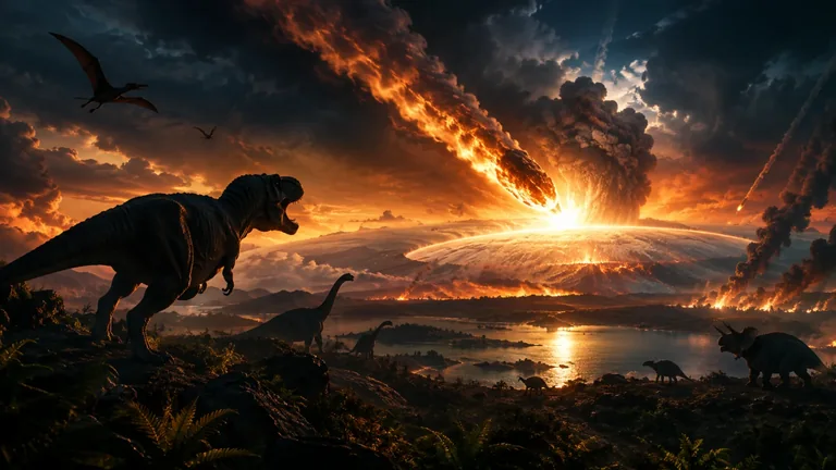 Illustration : Les grandes extinctions de masse